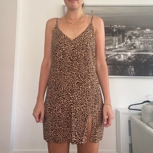Reformation Marlowe Dress Cheetah